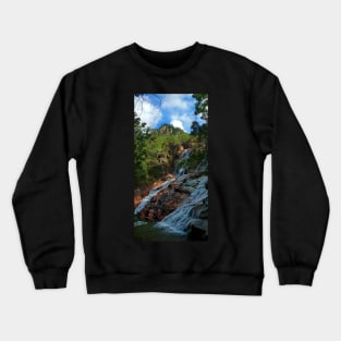 Hervey Range Waterfall - Townsville Crewneck Sweatshirt